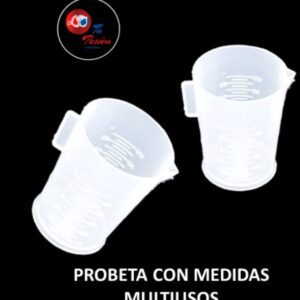 Proveta con Medidas Transparente -Multifuncional