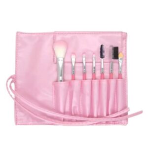Cartuchera de Set de Maquillaje  Pack x 7 Brochas
