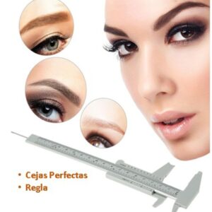 Regla para Cejas con Medidas
