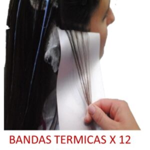 Bandas Termicas Pack x 12 - para Mechas