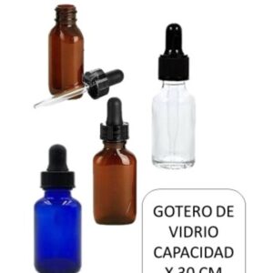Gotero Frs x 30 ml. Colores