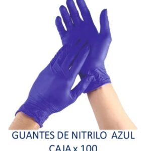 Guantes Nitrilo Azul