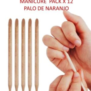 Palitos Naranjo Multiusos Manicure