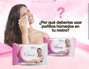 Pañitos húmedos para desmaquillare 