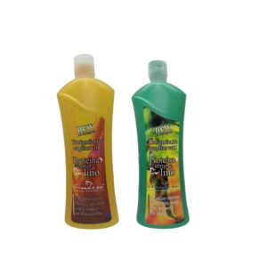 Tratamiento Capilar Proteinas de Arroz y Semillas de Lino + Manzanilla - Hena Frs. x 600 ml.