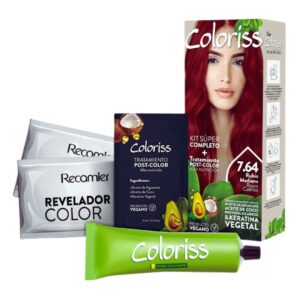 Kit Coloriss Tubo x 50 grs. Proteinas de Arroz y Keratina  Recamier