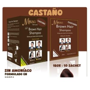 Shampoo Tinte Sin amoniaco Sachets x 25ml.  Colores