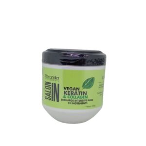 Vegan Keratin & Colageno Recharge Intensive Mask 10 Ingredientes Pote x 500 grs. -Recamier